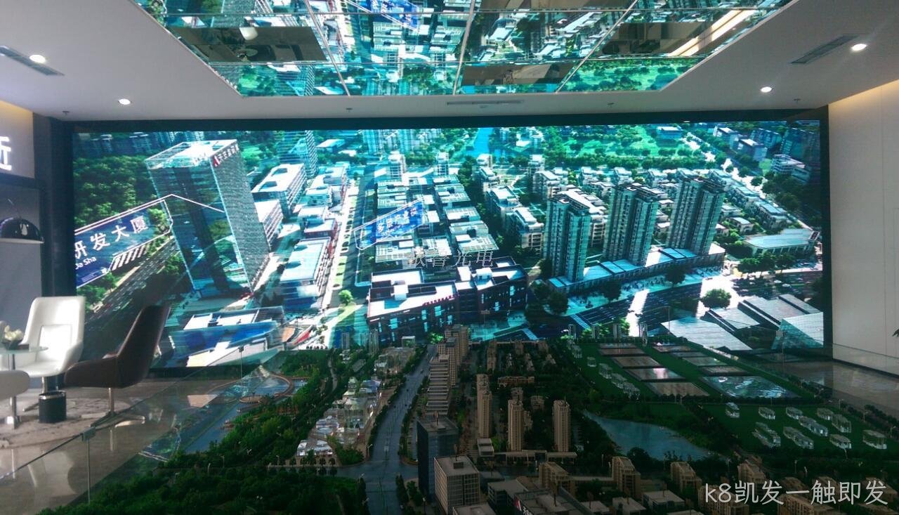 k8凯发一触即发桂林LED显示屏项目天安数码城